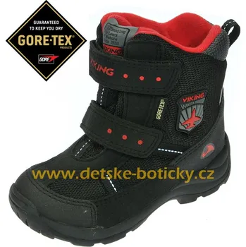 Dětská treková obuv Viking 3-82010-210 BLK/Red 25