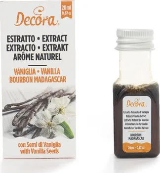 Koření Decora Přírodní vanilkový extrakt Bourbon Madagaskar 20 ml
