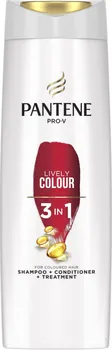 Šampon Pantene Pro-V Lively Colour 3v1 šampon na barvené vlasy 360 ml