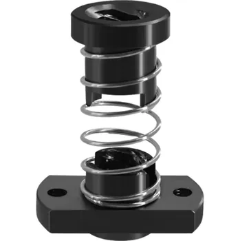 Matice Plastová trapézová matice T8 s pružinou