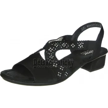 Dámské polobotky Rieker V6216-00 schwarz 38