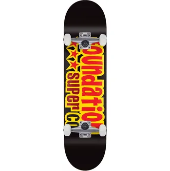 Skateboard foundation Skateboard 3 star black complete