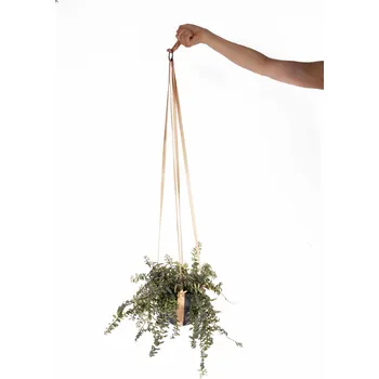 Květináč Závěs na květináč se sukem 90 Barva: koňaková