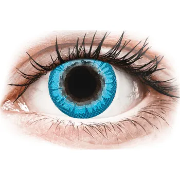 Kontaktní čočky CRAZY LENS - White Walker - nedioptrické jednodenní (2 čočky)