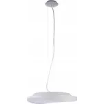 Azzardo AZ0987 LED závěsné stropní svítidlo Circulo 48 3x60W | E27 | IP20 - bílá + STOLNÍ OTOČNÝ VENTILÁTOR BERGEN - NASTAVITELNÝ, BÍLÝ