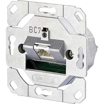 Datový terminál Metz Connect síťová zásuvka pod omítku CAT 6A 1 port kov
