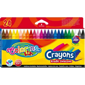 Výtvárné potřeby Voskovky kulaté Colorino, 24 barev