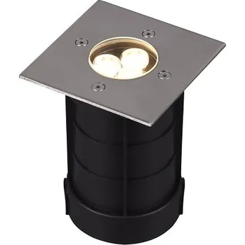 Venkovní osvětlení Trio Leuchten 821669107 BELAJA - Venkovní zemní pojezdové zápustné LED svítidlo, 3W, 3000K, IP65 (Zemní LED svítidlo v matném niklu)