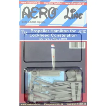 Plastikový model Plusmodel 1/72 Propeller Hamilton for L.Constelation EC-121