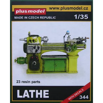 Plastikový model Plusmodel 1/35 Lathe (23 resin parts)