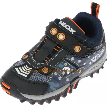 Chlapecké tenisky Geox J4473A 05411 C0659 navy/orange 26