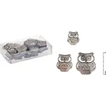 dekorace sova 14ks mix velikost 8885461 UNIPAP