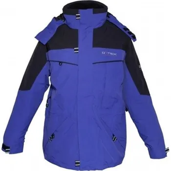 Pánská outdoorová multifunkční bunda Deproc Aspen 3 v 1 modro-černá vodní sloupec 8000 mm 9XL až ...