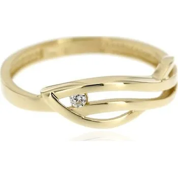 Prsten Zlatnictví U Kostela Dámský prsten ze žlutého zlata 2294b 54 2635-19555443