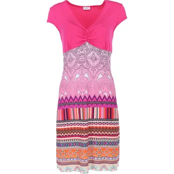 Dámské šaty Haillo šaty 3547 Nansy S-XL barva: růžová, velikost: L