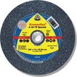 Řezný kotouč kronenflex, a 46 tz special, inox, rovný, 230x1,9x22,23, pro ruční řezání