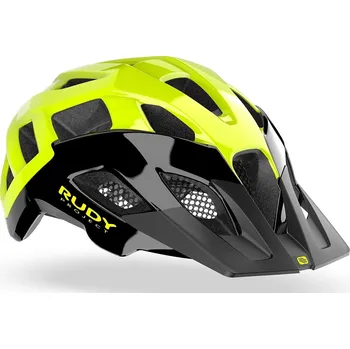 Cyklistická přilba helma Rudy Project Crossway - Black/Yellow Fluo Shiny S/M (55-58cm)