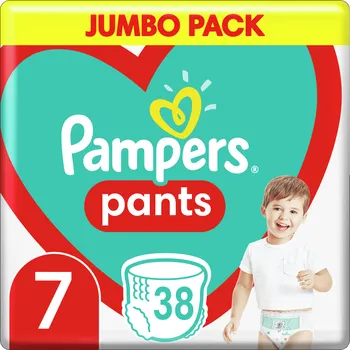 Plenkové kalhoty Pampers Jumbo Pack S7 17+ kg 38ks