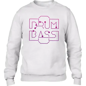 Pánská mikina DNB mikina pánská bez kapuce "MicroDrum" Velikost: M, Barva: Bílá