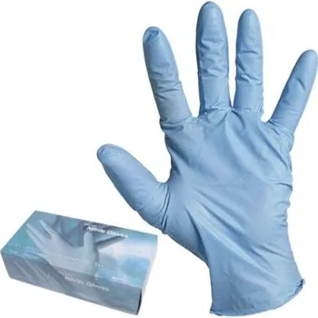 Pracovní rukavice ČERVA rukavice BARBARY jednorázové nitrilové bez příměsí, pudrované XL/10
