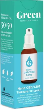 CBD Green Pharmaceutics Nano CBD/CBG Spray 30 ml