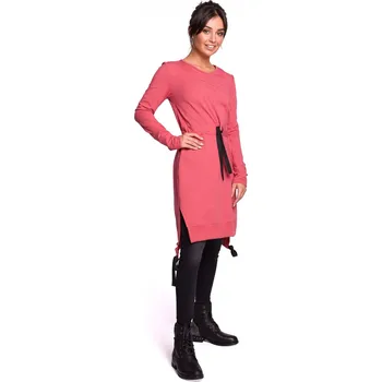 Dámské šaty Dámské šaty B033 - BEwear jahodová M-38