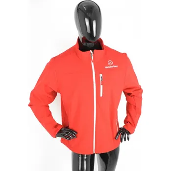 Pánská větrovka Bunda softshell MERCEDES-BENZ červená XL