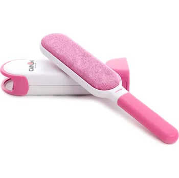 Kartáč pro zvířata CAMON Odstraňovač psích i kočičích chlupů – kartáč, Barva: růžová