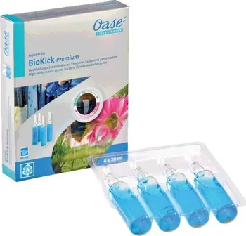 Jezírková chemie OASE AquaActiv BioKick Premium 4x 20 ml