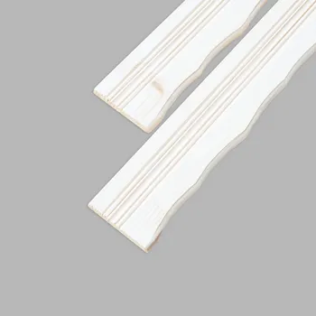 Garnýž Dřevěná Lišta Garnýž Smrk 90 x 12 mm