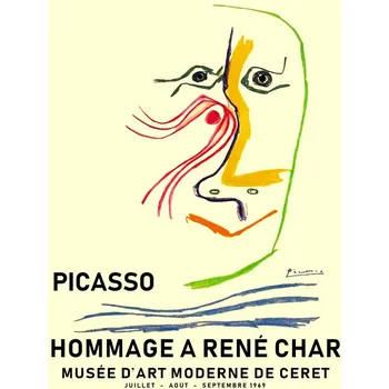 Plakát Plakát, Obraz - Picasso 1969, Finlay & Noa