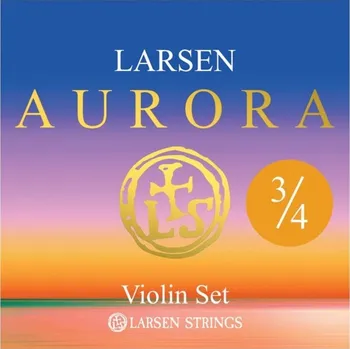 Struna pro kytaru a smyčcový nástroj Larsen AURORA violin set (3/4) - Struny na housle - sada