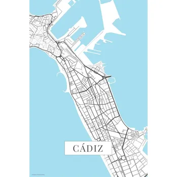 Plakát Plakát, Obraz - Cadiz white