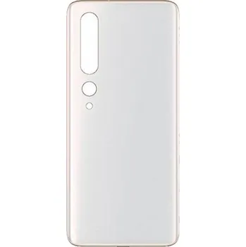 Náhradní kryt pro mobilní telefon Zadní kryt baterie pro Xiaomi Mi 10 Pro, white (OEM)