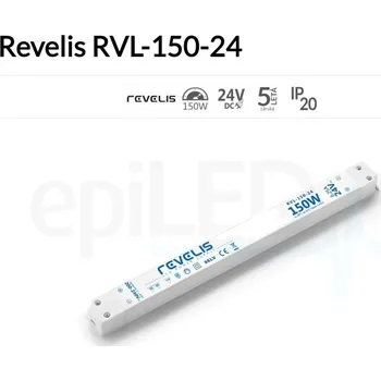 Napájecí zdroj pro osvětlení REVELIS Nábytkový LED napájecí zdroj 150W 6.25A 24V