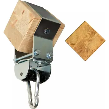 Příslušenství k houpačce Závěsný systém k houpačkám Marathon® kosý hranol 12x12 cm