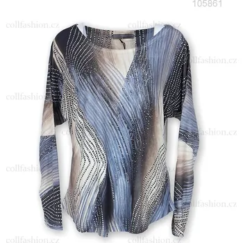 Dámská halenka Missy Paris 4058 halenka barva: 1.vzor, velikost: XL