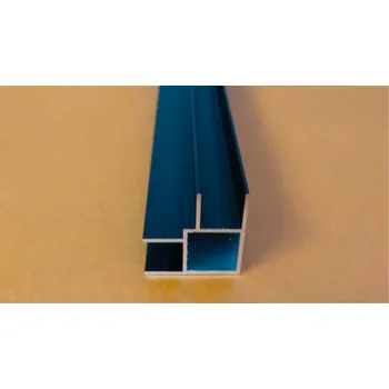 Stavební profil Hliníkový profil (HJ15H3 černý elox.) (3000 mm)