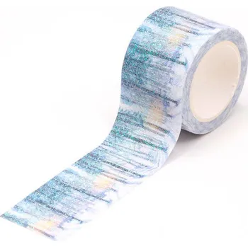 Lepicí páska Washi páska - THE FORES SNOW SPARKLE / 3m