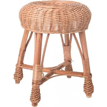 Taburet Kvalitní proutěný taburet