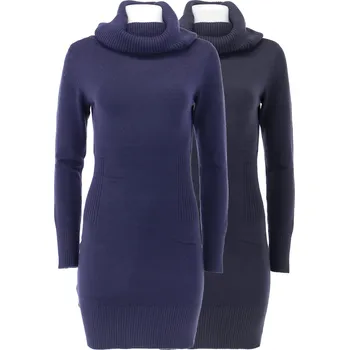 Dámské šaty CC fashion Paris 7013 šatovka rol. barva: černá, velikost: L/XL