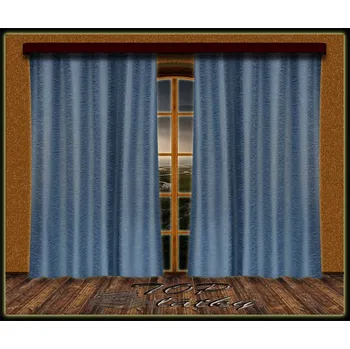 Sprchový závěs Kusový závěs - Cik-Cak tmavě modá, výška 140 až 370 cm, šířka 140 cm (Závěsy jsou vyrobeny z neprůhledné látky - gramáž 260g/m2 !)