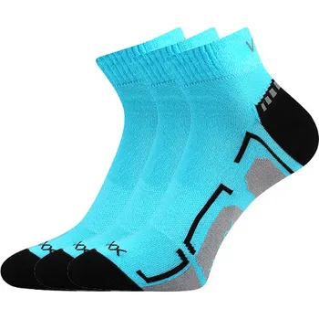 Dětské ponožky 3 kusy v balení VoXX Flashik tyrkysové Velikost: 35-38