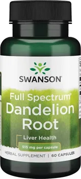 Přírodní produkt Swanson Dandelion Root 515 mg 60 cps.