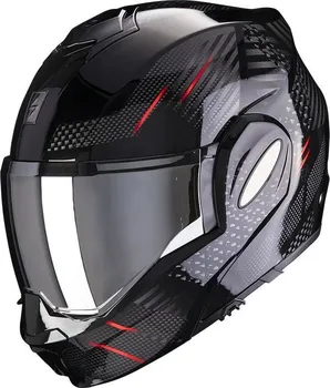Helma na motorku Scorpion Exo-Tech Pulse černá/červená