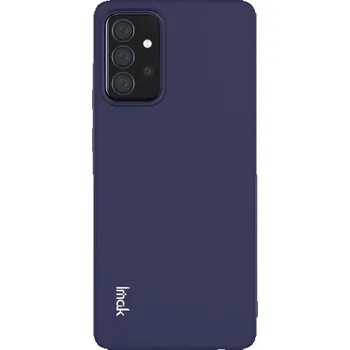 Pouzdro na mobilní telefon IMAK 29989 IMAK RUBBER Gumový kryt Samsung Galaxy A72 tmavomodrý