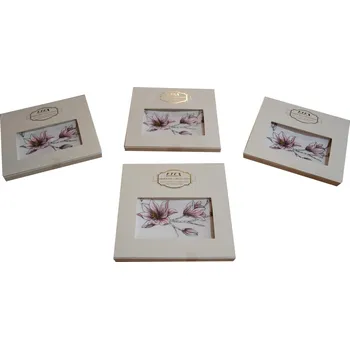 Látkový kapesník xcena Dámský kapesník s motivem magnolie