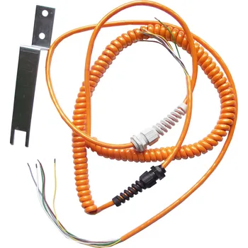 Pohon brány spirálový kabel Sommer - točený (kroucený) kabel 5-žilový, 5 x 0,5 x 3000 mm