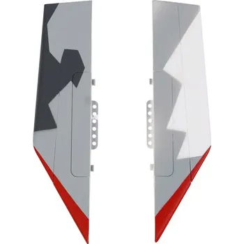 RC vybavení E-flite Viper 1.4m: Spodní kýlové plochy