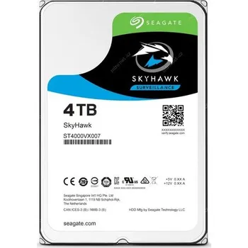Interní pevný disk Pevný disk Seagate SkyHawk 4TB